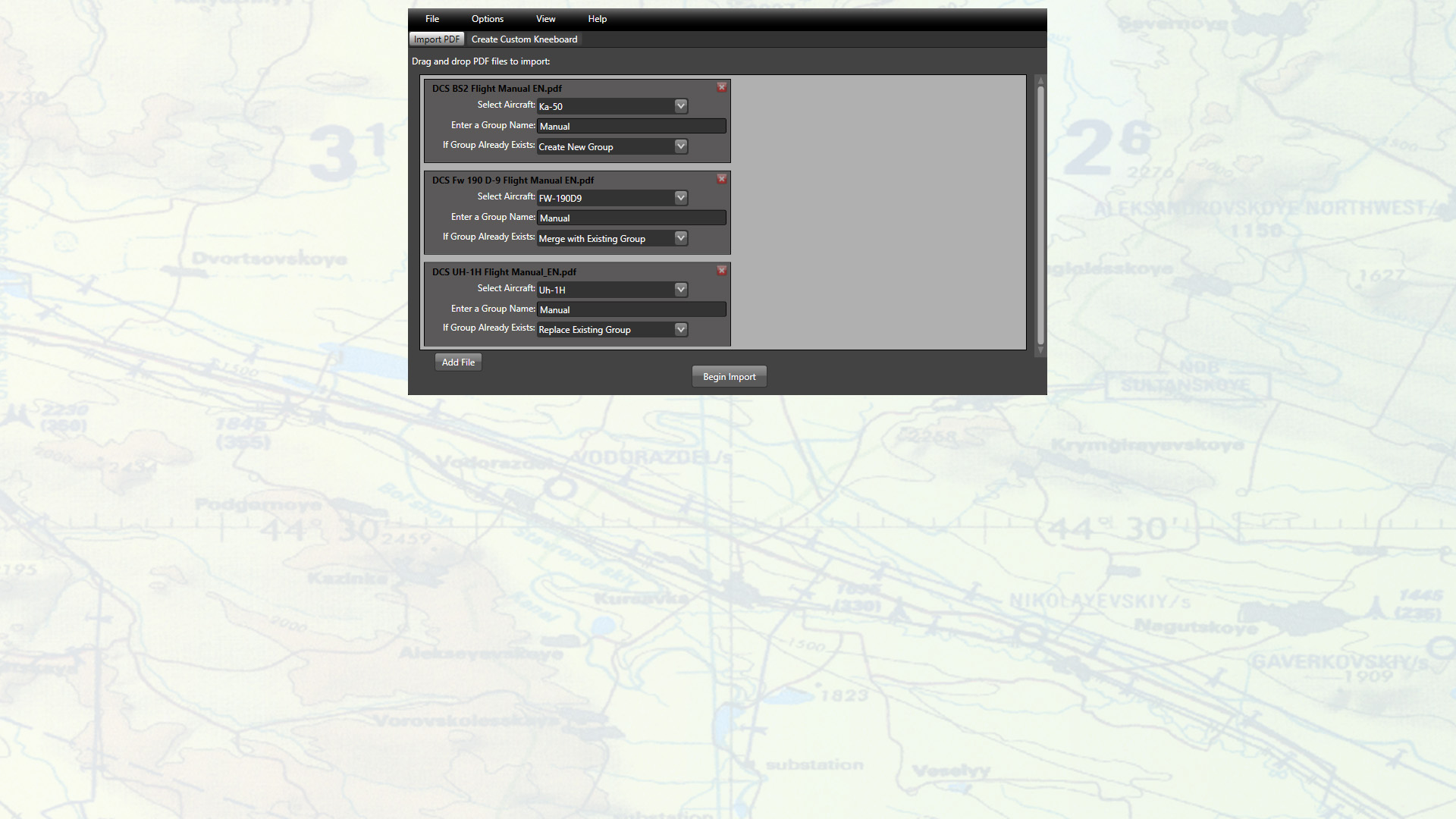 Kneeboard Builder for DCS World
